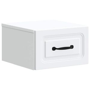 vidaXL Mesita de Noche de Pared 34,5 x 33 x 20 cm Madera de Ingenier&iacute;a