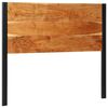 vidaXL Cabecero 120 cm Madera Maciza Acacia y Hierro