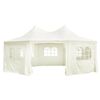 vidaXL Cubierta de tienda de jard&iacute;n 6 x 4,5 x 3 m Crema Tela