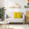 vidaXL Coj&iacute;n de Espalda Amarillo 60 x 24 x 50 cm Terciopelo