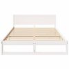 vidaXL Estructura de cama 160 x 200 cm Madera de pino macizo