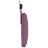 vidaXL Cabecera Colgante Morado 130 x 55 x 7 cm Terciopelo