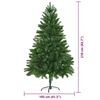vidaXL &Aacute;rbol de Navidad con 300 LED con soporte Verde 210 cm PE