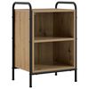 vidaXL Mesa de noche Roble artisan 40 x 30 x 60 cm