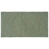 vidaXL Alfombras de &aacute;rea Verde oliva 80 x 150 cm yute