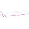 vidaXL Estante flotante pared 2 uds MDF roble y blanco 60x23,5x3,8 cm