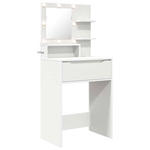 vidaXL Mesas de tocador de dormitorio con caj&oacute;n 80 x 39,6 x 135 cm