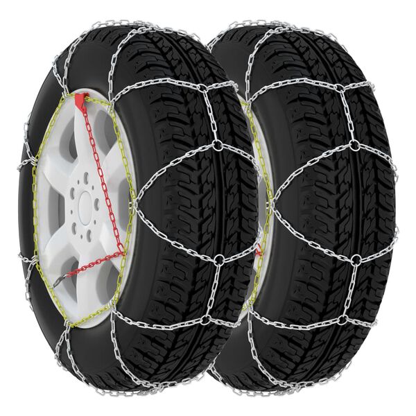 vidaXL Cadenas de nieve para SUV 4x4 2 unidades 16 mm tama&ntilde;o 400