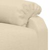 vidaXL Sill&oacute;n elevable tela crema