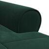 vidaXL Sill&oacute;n reclinable Verde oscuro 91 x 157 x 91 cm Terciopelo