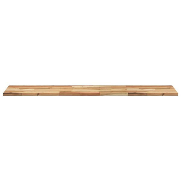 vidaXL Estante flotante 2 uds madera acacia acabado aceite 120x40x2 cm