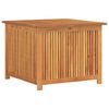 vidaXL Caja de almacenaje de jard&iacute;n madera maciza acacia 75x75x58 cm