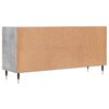 vidaXL Mueble de TV madera de ingenier&iacute;a gris hormig&oacute;n 103,5x30x50 cm