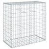 vidaXL Cesta de gaviones con cubierta hierro galvanizado 100x50x100 cm