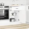 vidaXL Mueble bajo de cocina&nbsp;Porto madera contrachapada blanca