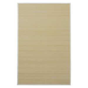 vidaXL Alfombra de bamb&uacute; 100x160 cm natural
