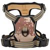 vidaXL Arn&eacute;s para perros con bandas reflectantes ajustables marr&oacute;n L