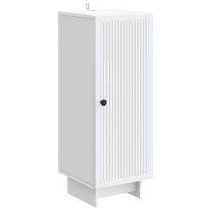 vidaXL Aparador Blanco 33 x 34,5 x 90 cm Madera de ingenier&iacute;a