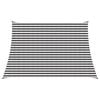vidaXL Toldo Vela 3 / 4 x 3 m HDPE Rectangular Antracita y Blanco
