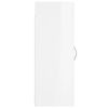 vidaXL Armario de pared madera ingenier&iacute;a blanco brillo 34,5x34x90 cm