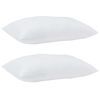 vidaXL Almohada con almohada 2 pcs 61 x 41 x 20 cm Poliéster