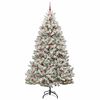 vidaXL &Aacute;rbol de Navidad artificial Verde y 240 cm PVC y Metal