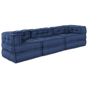 vidaXL Unidad de Sof&aacute; Modular Tela A&ntilde;il 210 x 70 x 56 cm