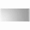 vidaXL Espejo de ba&ntilde;o LED Transparente 90 x 40 cm vidrio templado