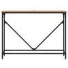 vidaXL Mesa Consola Manual Roble artesanal 102 x 23 x 75 cm