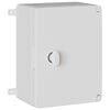vidaXL Armario de Control Gris 25 x 13 x 24 cm Pl&aacute;stico ABS