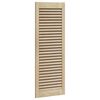 vidaXL Puerta de Armario 2 pcs Natural 140.5 x 2.1 x 49.5 cm