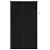 vidaXL Persiana veneciana Negro 213 x 110 cm 25 mm PVC