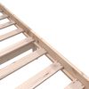 vidaXL Estructura de cama de madera maciza de pino 160x200 cm