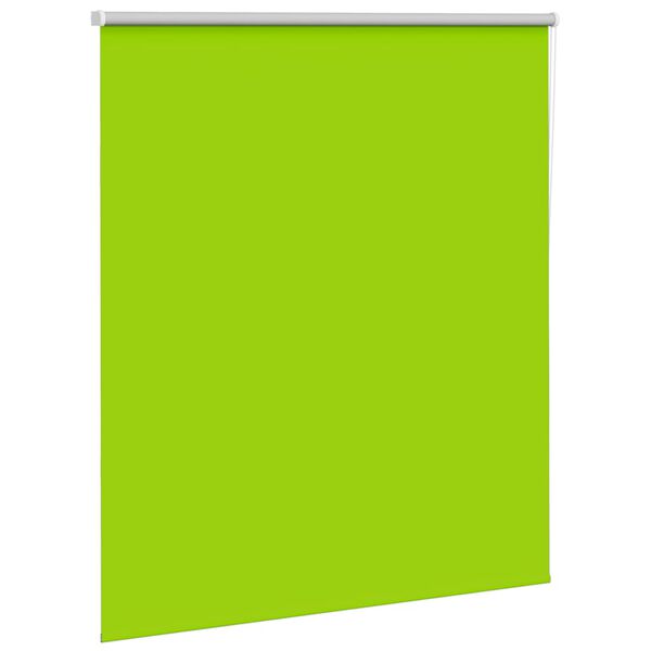 vidaXL Estor Enrollable Opaco hojas verde 120x150cm Tela Ancho 116,6cm