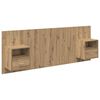 vidaXL Cabecero con Mueble 3 uds. Roble artisan Madera de ingenier&iacute;a