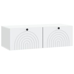 vidaXL Mueble para TV de pared 99 x 41 x 30 cm Madera de Ingenier&iacute;a
