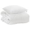 vidaXL Edred&oacute;n para todas las estaciones con almohada 2 pcs Microfibra