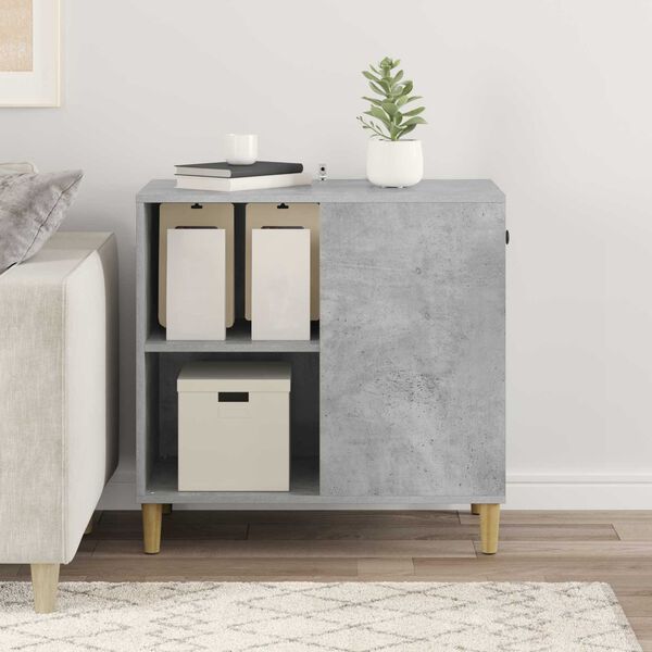 vidaXL Casa para Gatos Concreto 72 x 42.5 x 70 cm Madera de ingenier&iacute;a