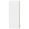 vidaXL Mueble colgante con almacenamiento Roble Sonoma 60 x 31 x 80 cm