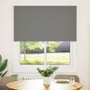 vidaXL Estor Enrollable Opaco gris 140x130 cm Tela Ancho 136,6 cm