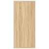 vidaXL Estantería/Aparador madera ingeniería roble Sonoma 66x30x98 cm