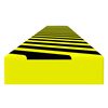 vidaXL Protector de esquina PU amarillo y negro 6x2x101,5 cm