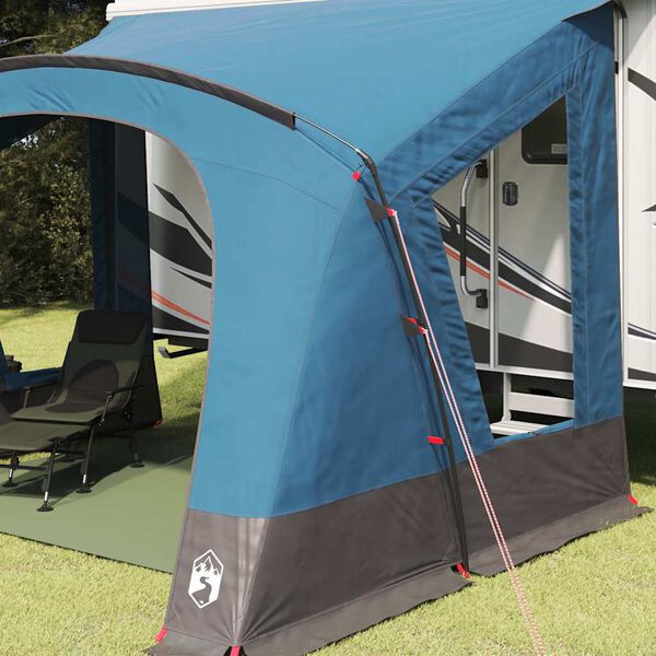 vidaXL Tienda de Caravana con techo Azul 410 x 275 x 245 cm
