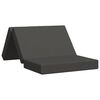 vidaXL Sof&aacute; Cama Plegable 80 x 67 x 45 cm Gris oscuro