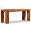 vidaXL Banco de madera maciza de acacia 110x35x45 cm