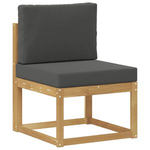 vidaXL Conjunto de sof&aacute;s de exterior Blanco y Antracita