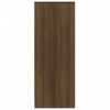 vidaXL Mueble zapatero madera contrachapada roble marr&oacute;n 60x35x92 cm