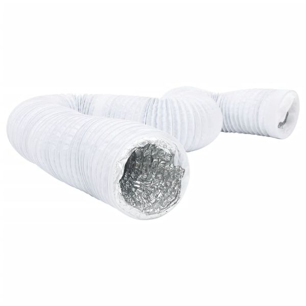 vidaXL Conducto de ventilación de aluminio y PVC 6 m Ø10 cm