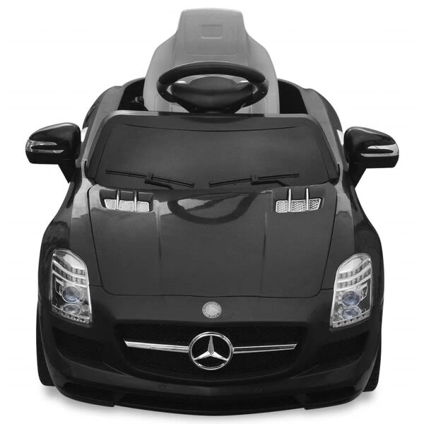 Coche correpasillos el&eacute;ctrico SLS AMG 6 V Negro