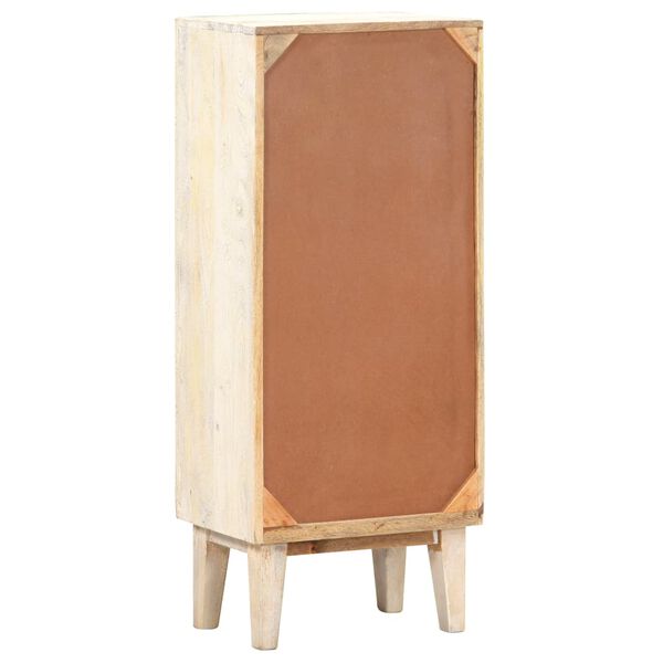 vidaXL Cajonera de madera maciza reciclada 45x30x105 cm